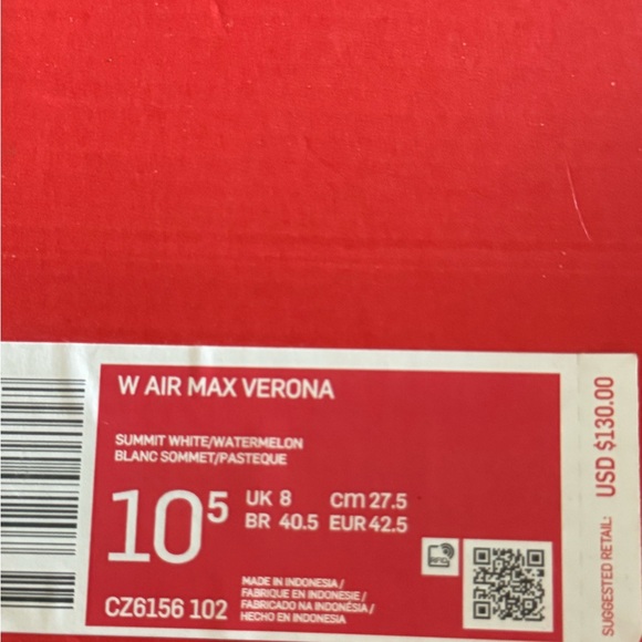 Women's Air Max Verona 10.5 - Picture 5 of 7